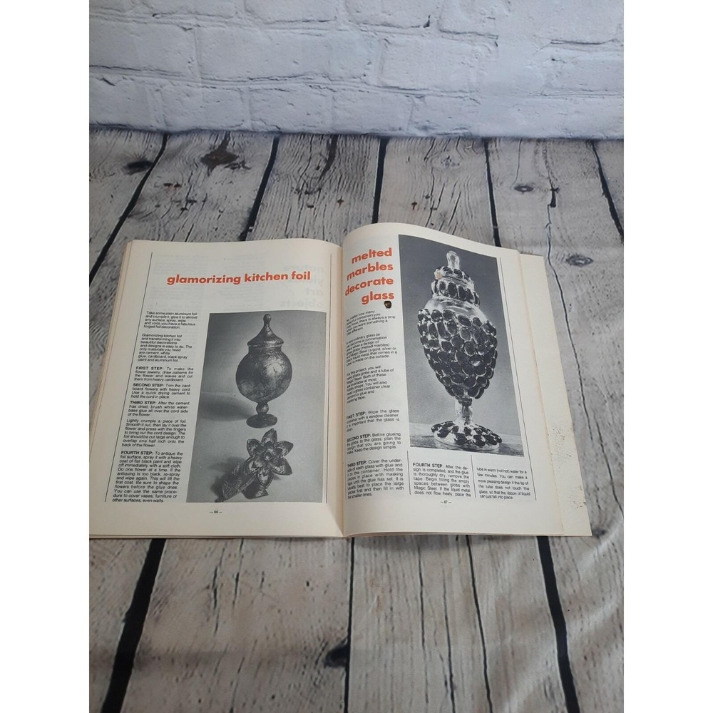 A Potpourri of Projects by Dusty Pilot Cleveland Press‎ Craft Book VTG 1974 - Picture 6 of 10